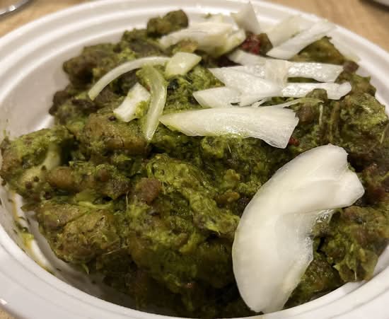 Fragrant chicken biryani with long-grain basmati rice Calgary